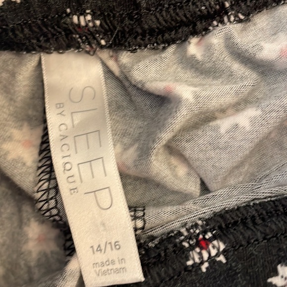 Size 14/16 jogger sleep pants by Cacique from Lane Bryant - Picture 3 of 4